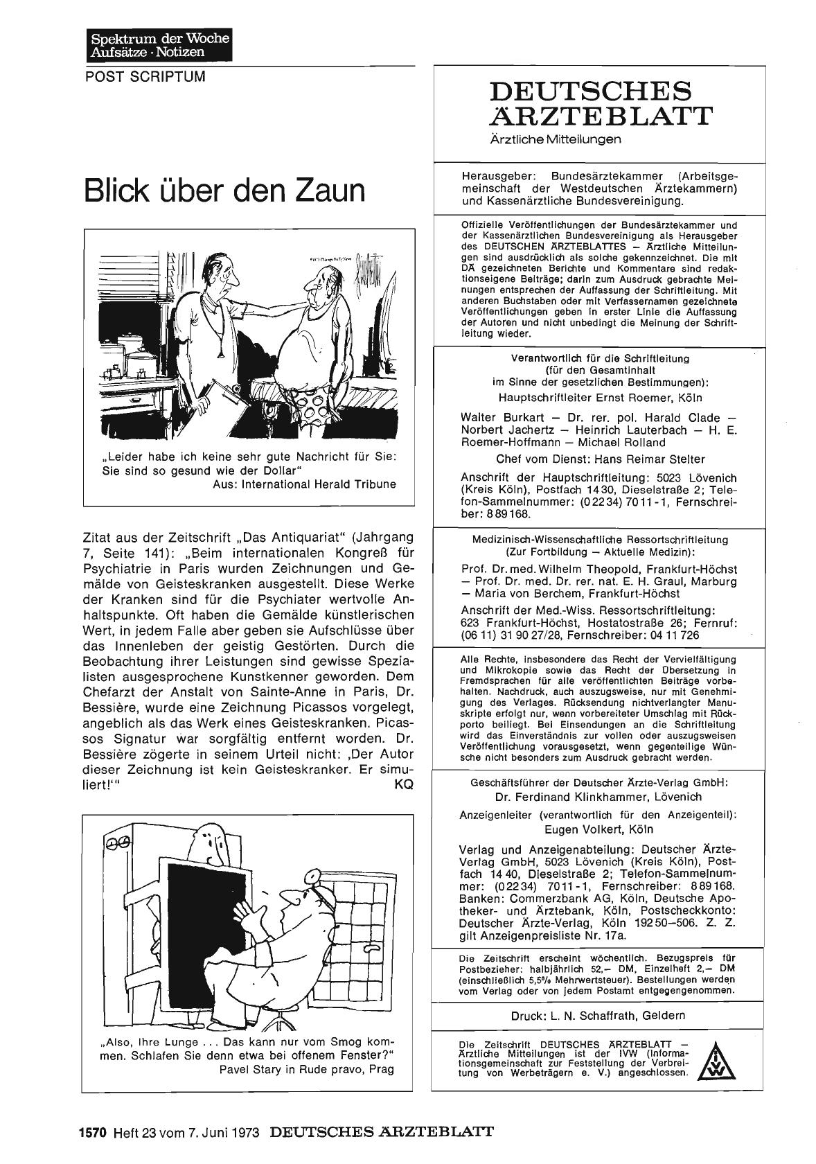 Vorschauseite 1: Blick über den Zaun