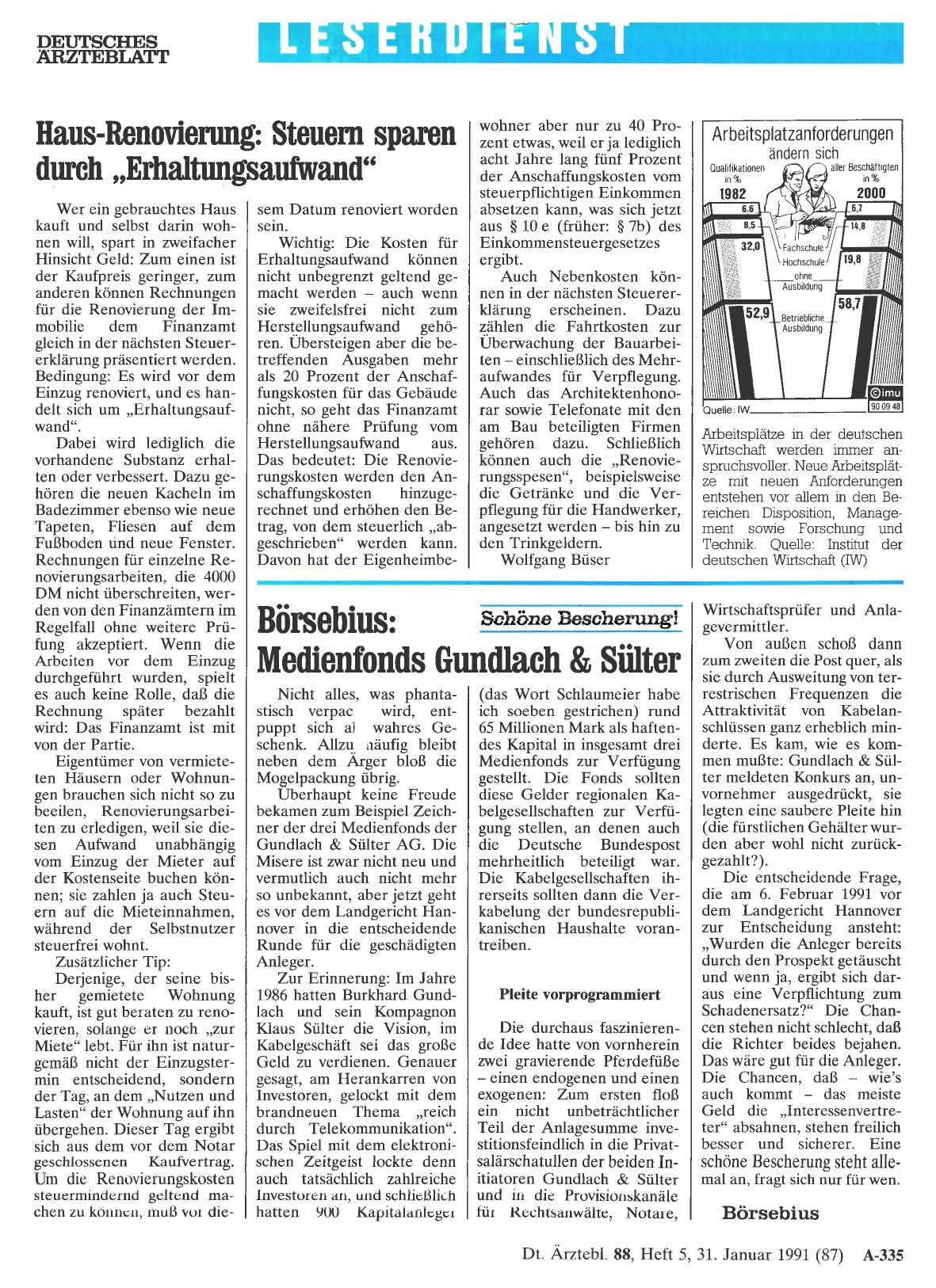 Vorschauseite 1: Börsebius: Medienfonds Gundlach & Sülter: Schöne Bescherung!