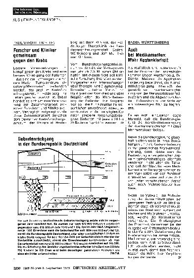 Vorschauseite 1: BADEN-WÜRTTEMBERG: Auch bei Medikamenten: Mehr Kostenklarheit