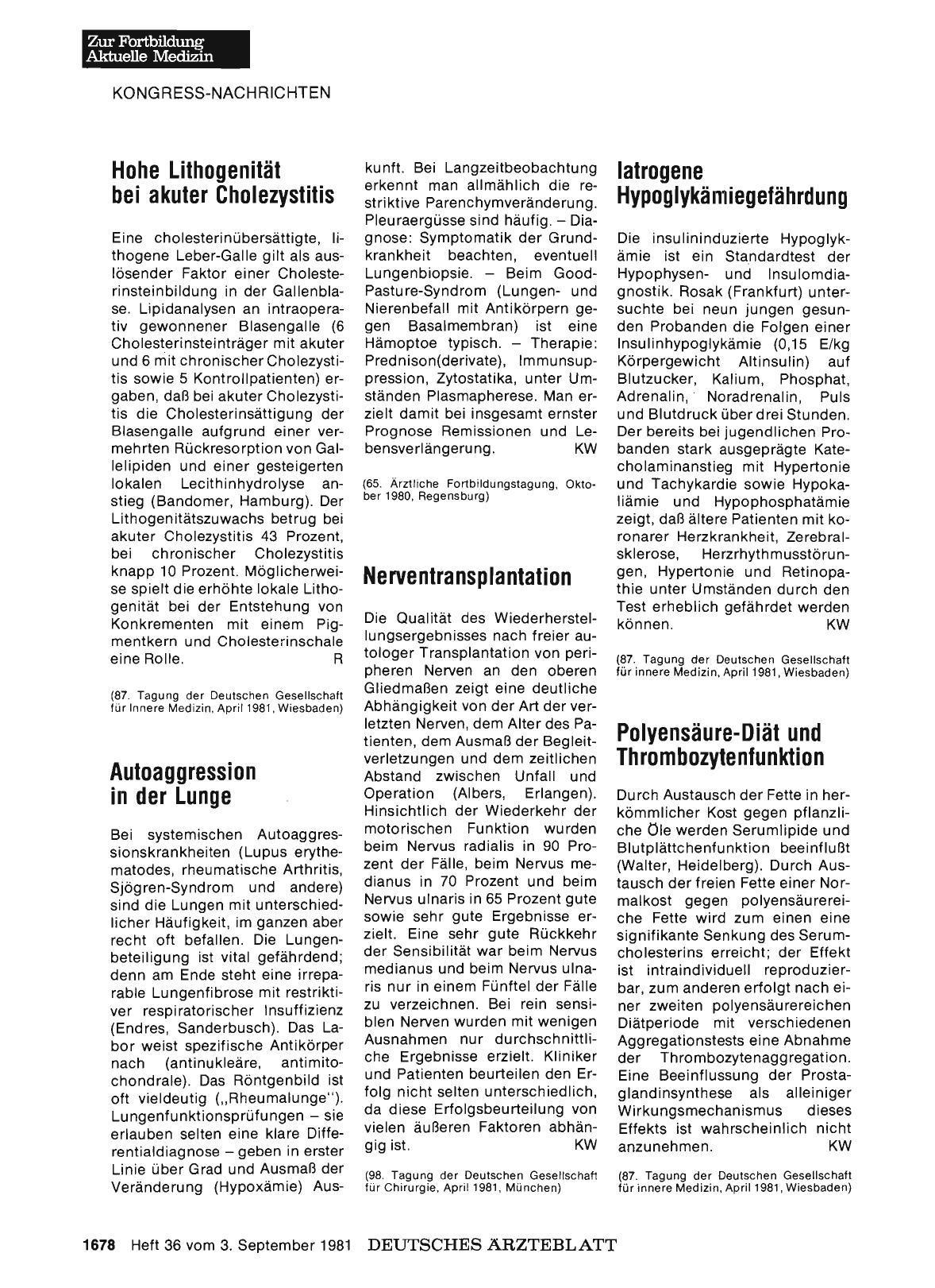 Vorschauseite 1: Hohe Lithogenität bei akuter Cholezystitis