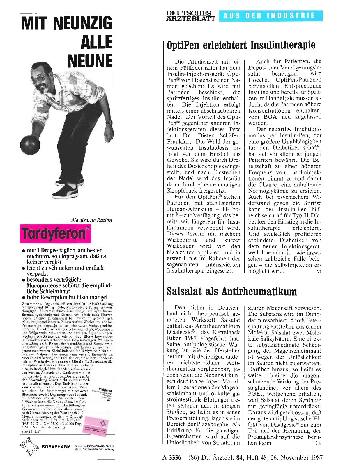 Vorschauseite 1: Salsalat als Antirheumatikum