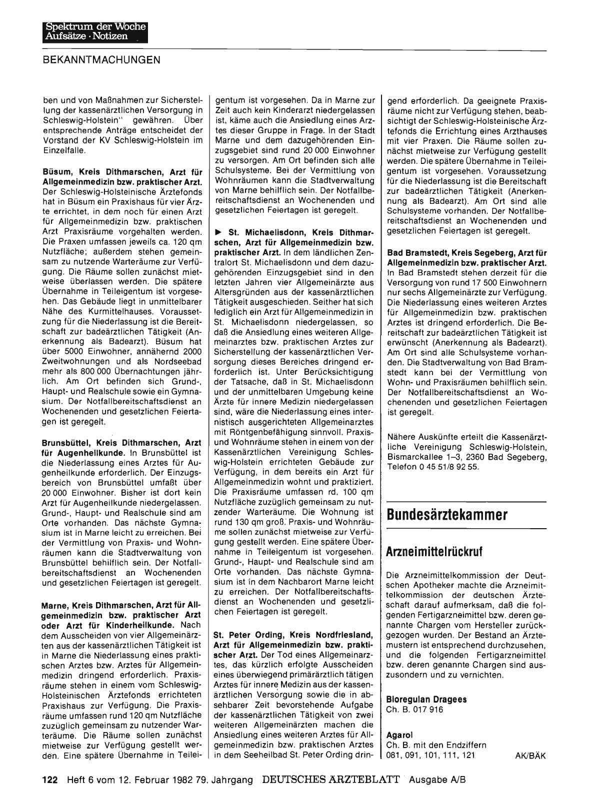 Vorschauseite 1: Bundesärztekammer