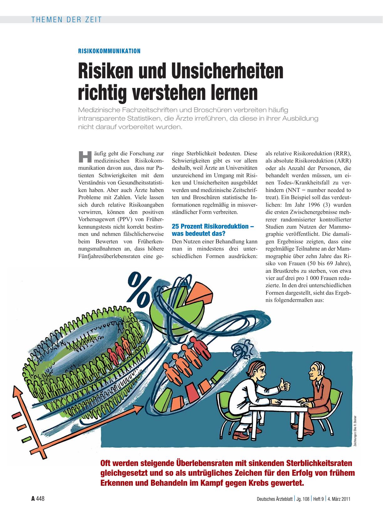 Vorschauseite 1: Risikokommunikation: Risiken und Unsicherheiten richtig verstehen lernen