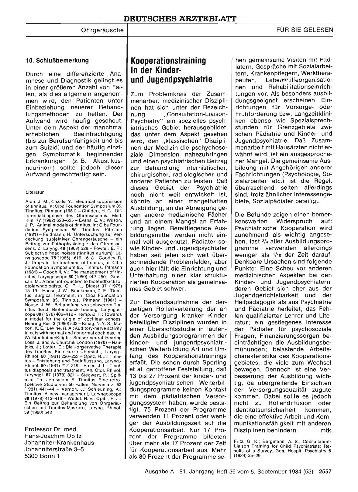 Vorschauseite 1: Kooperationstraining in der Kinderund Jugendpsychiatrie
