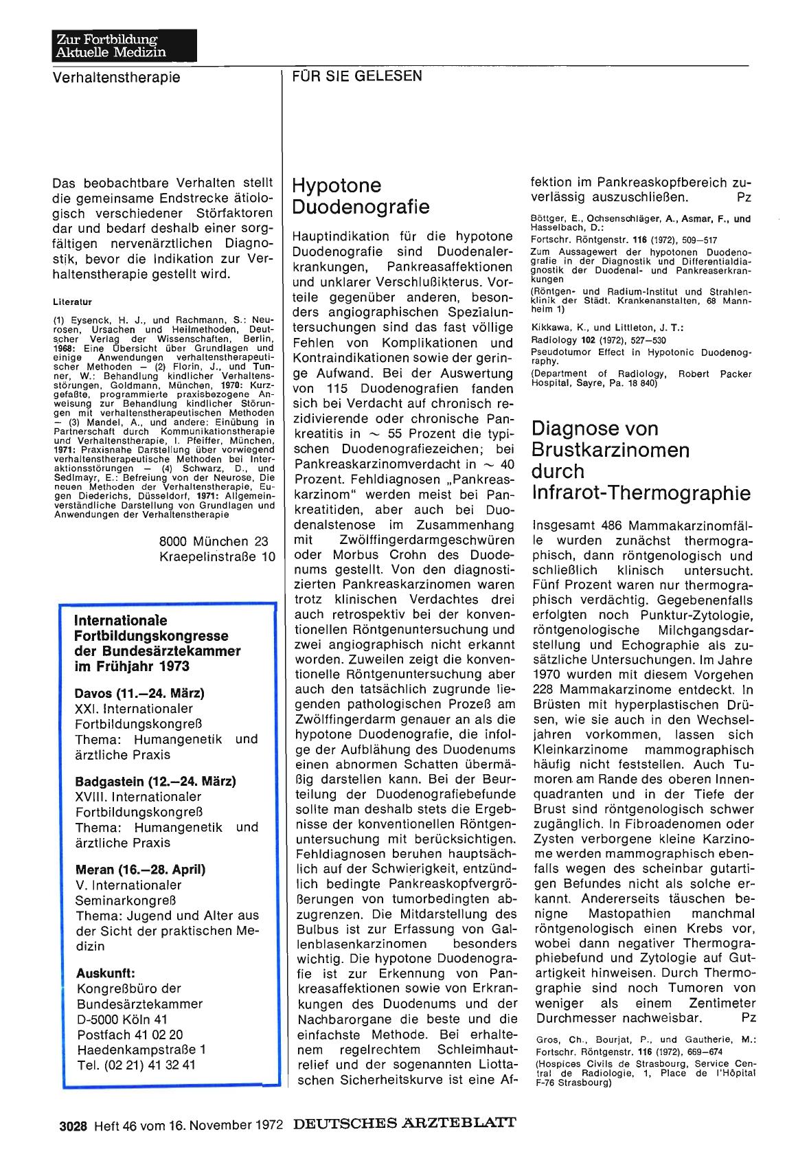 Vorschauseite 1: Hypotone Duodenografie