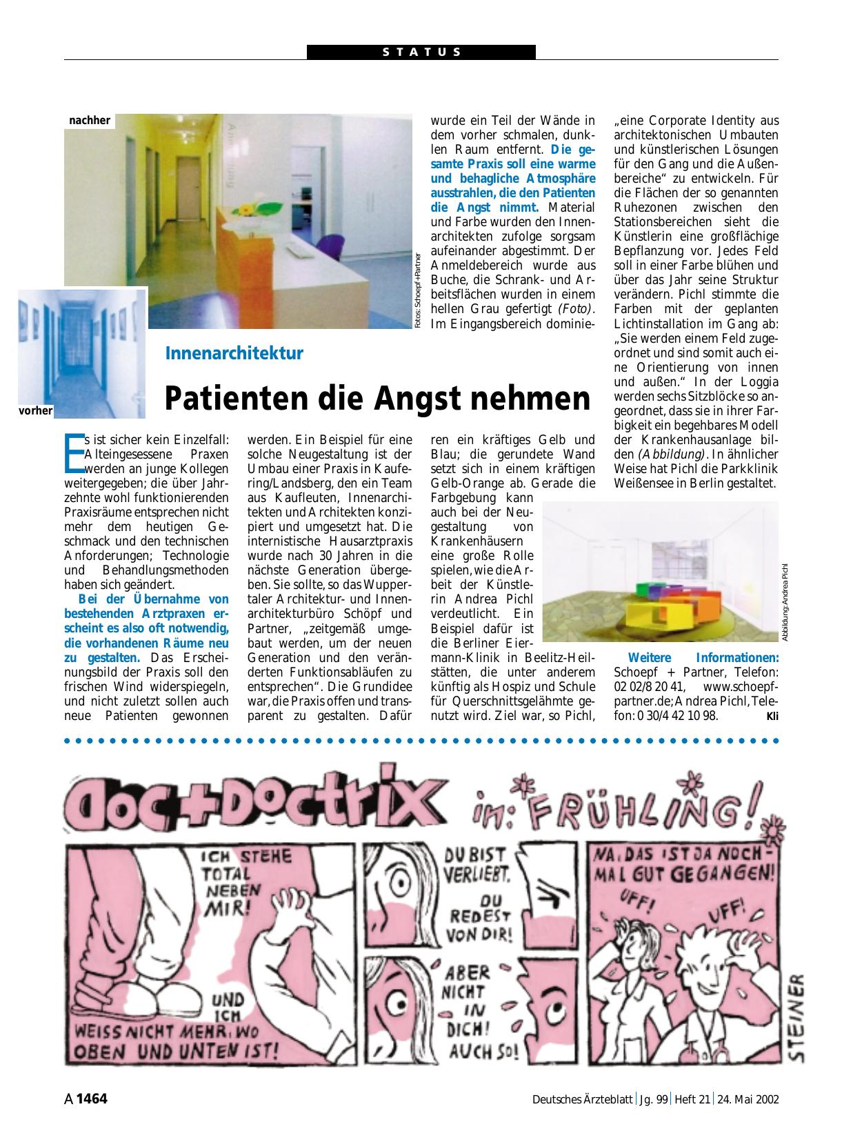 Vorschauseite 1: Innenarchitektur: Patienten die Angst nehmen