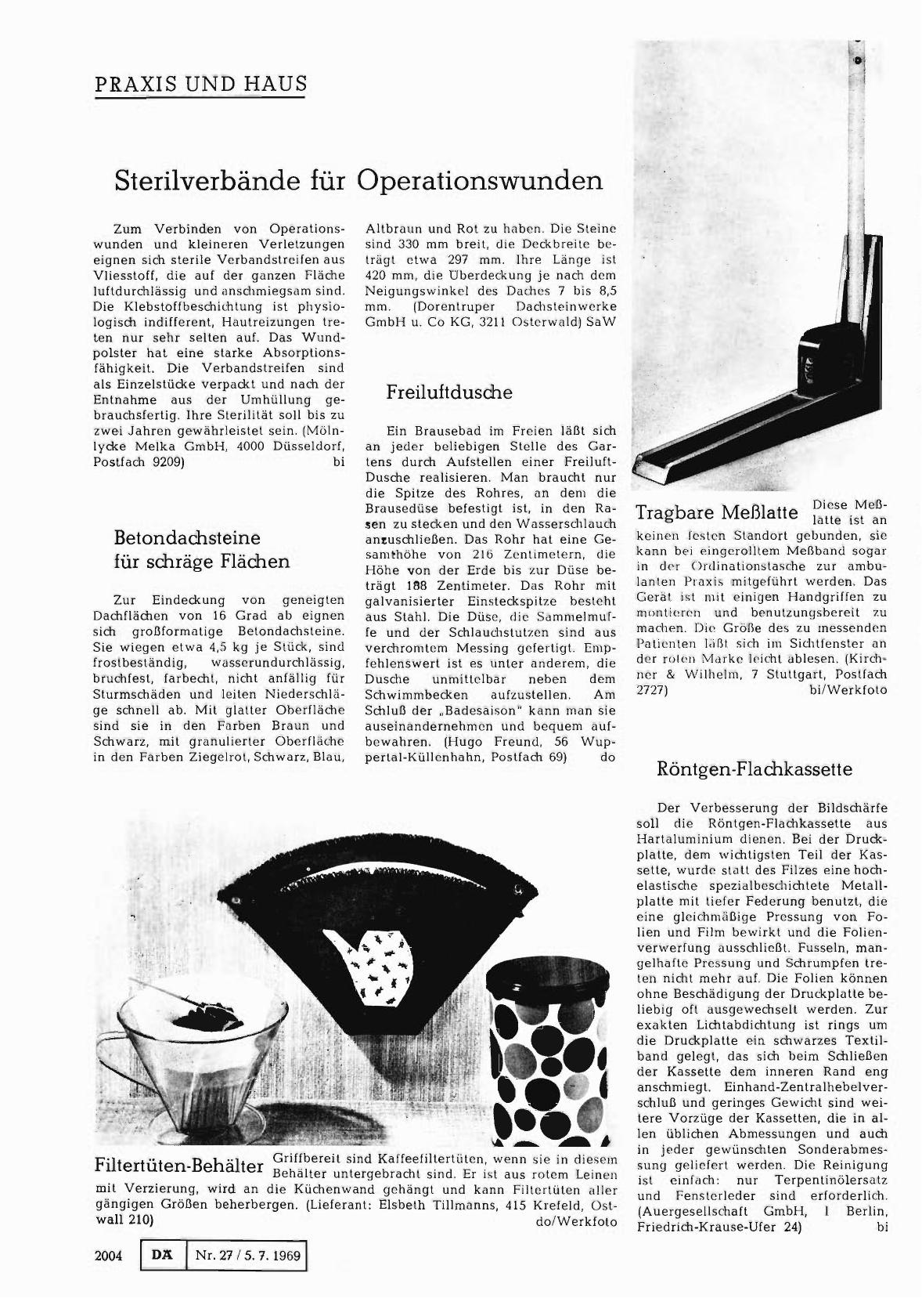 Vorschauseite 1: Tragbare Meßlatte