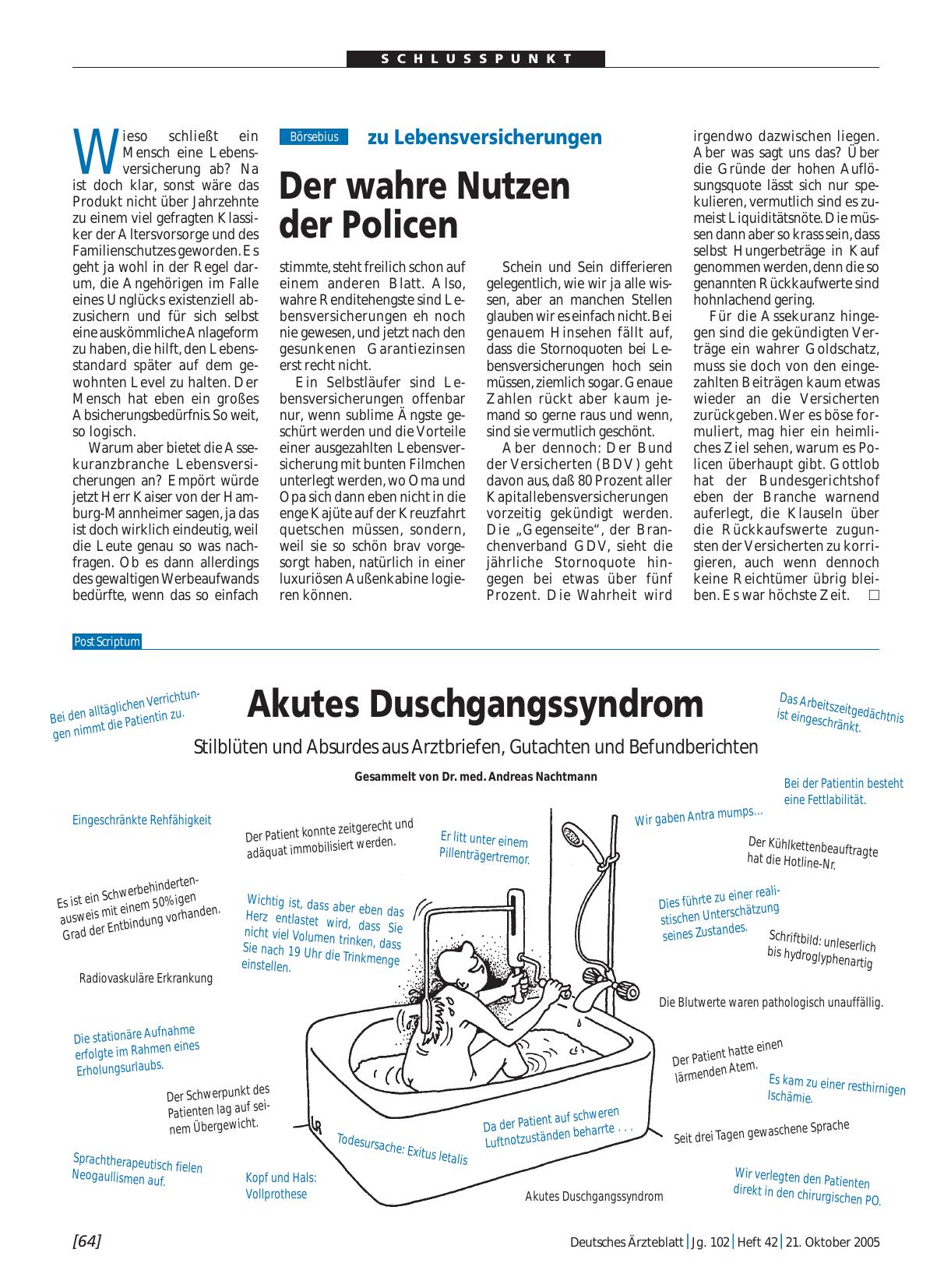Vorschauseite 1: zu Lebensversicherungen: Der wahre Nutzen der Policen