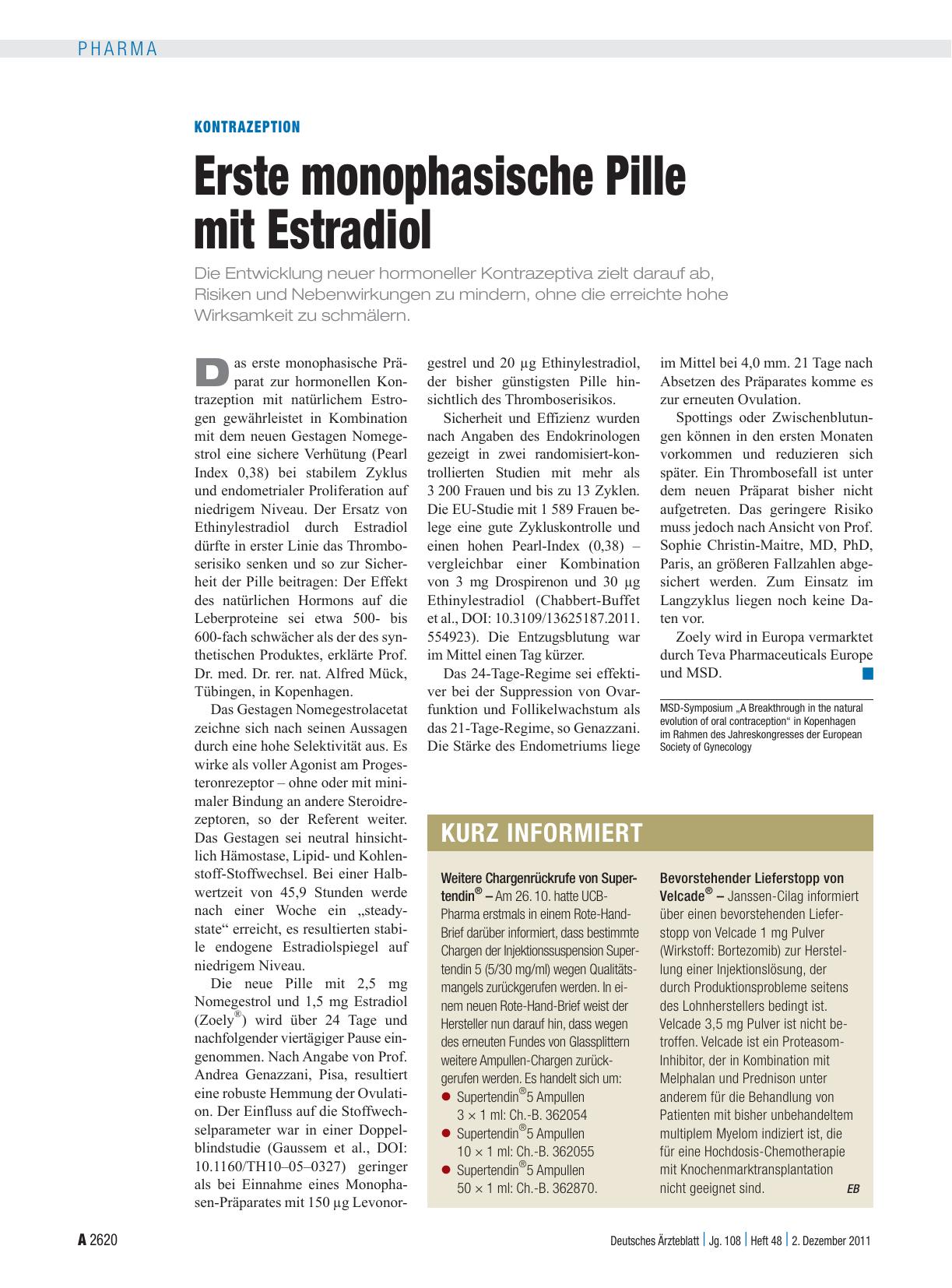 Vorschauseite 1: Kurz informiert