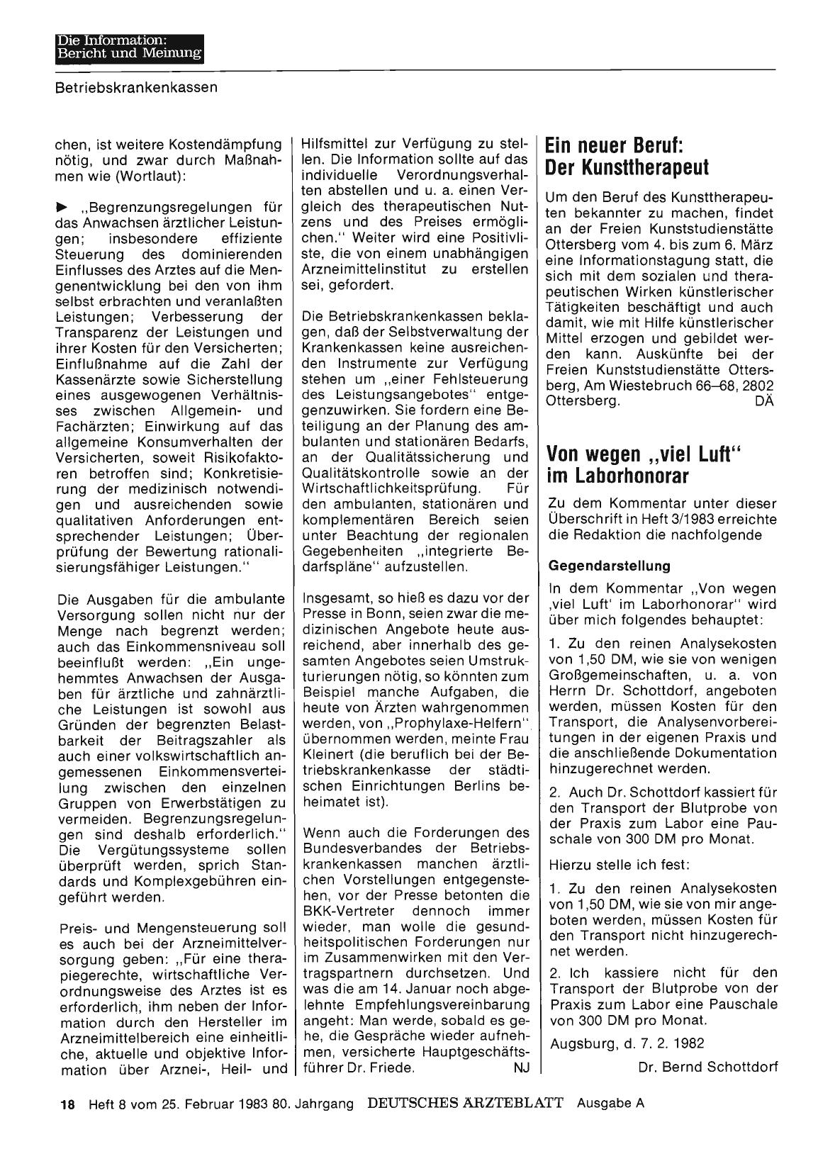 Vorschauseite 1: Ein neuer Beruf: Der Kunsttherapeut