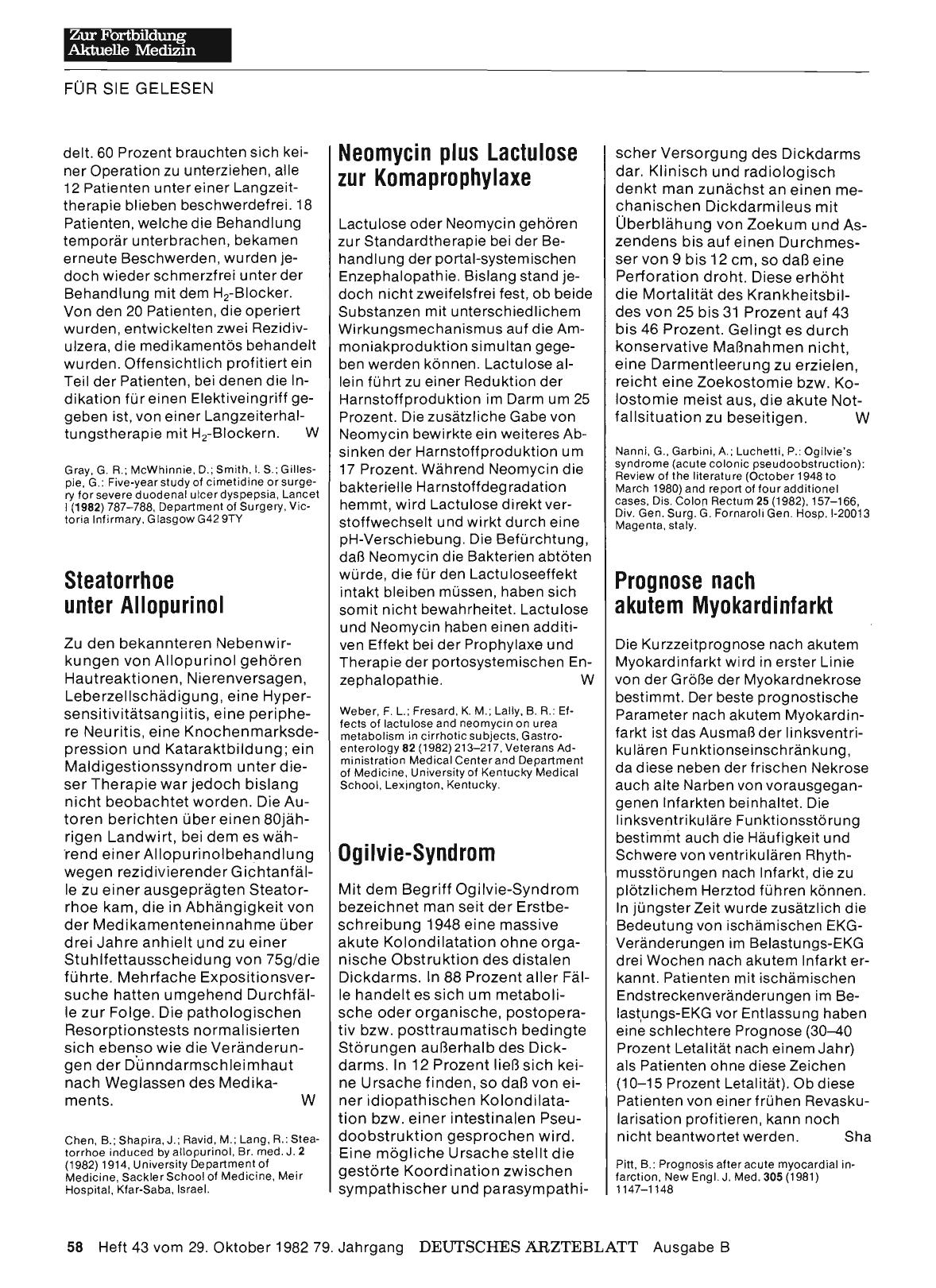 Vorschauseite 1: Neomycin plus Lactulose zur Komaprophylaxe