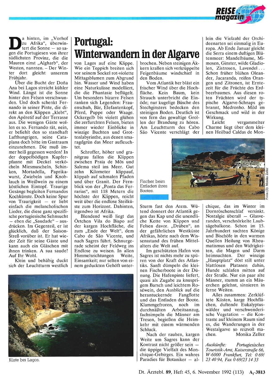 Vorschauseite 1: Portugal: Winterwandern in der Algarve