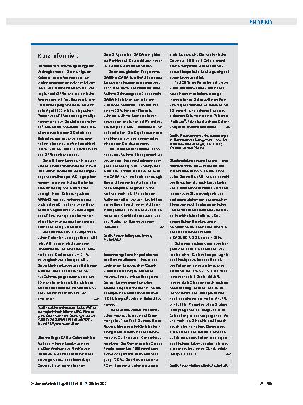 Vorschauseite 1: Kurz informiert