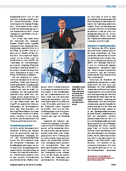 Vorschauseite 3: Eröffnung des 121. Deutschen Ärztetages: Ringen um richtige Argumente