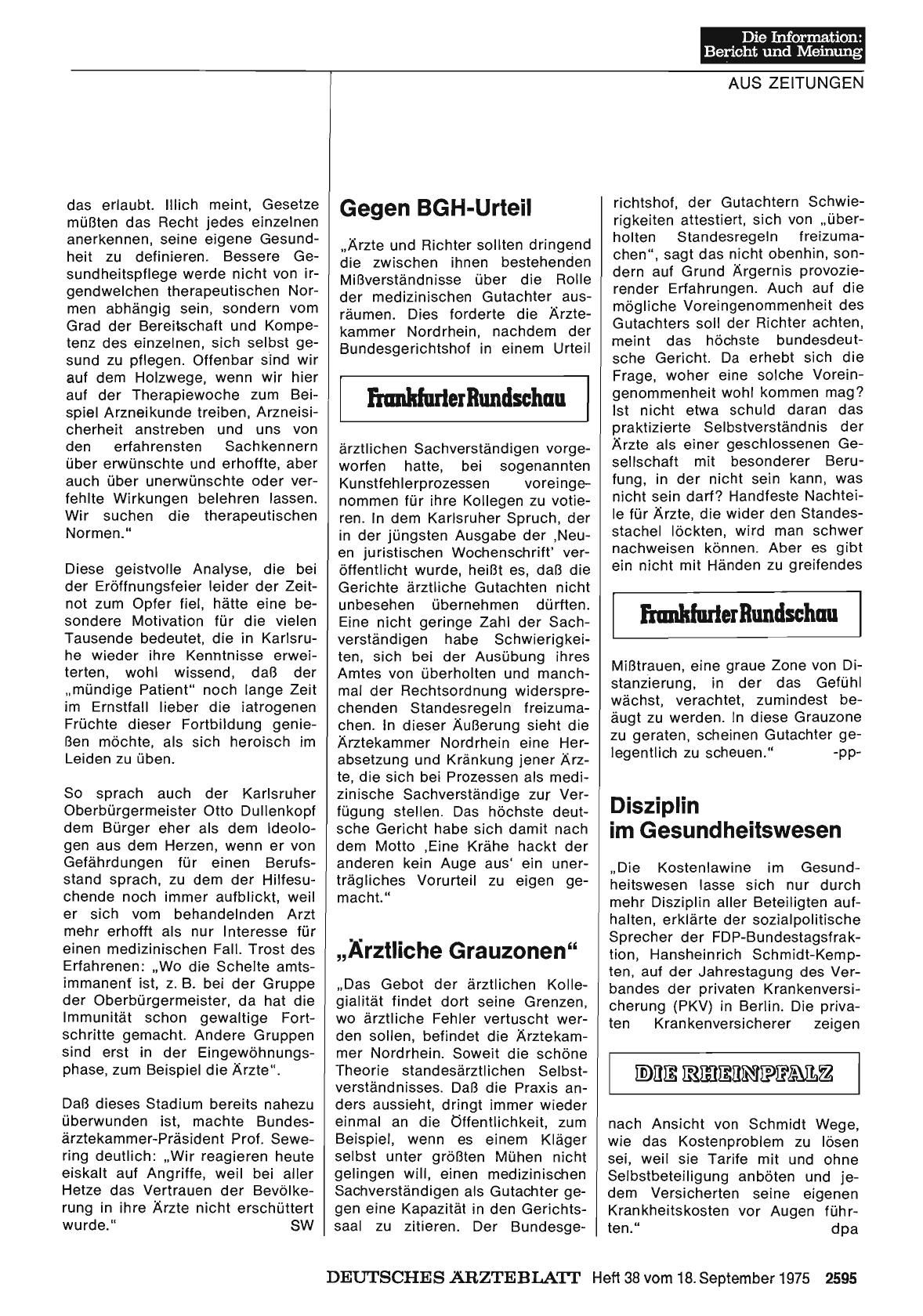 Vorschauseite 1: „Ärztliche Grauzonen“