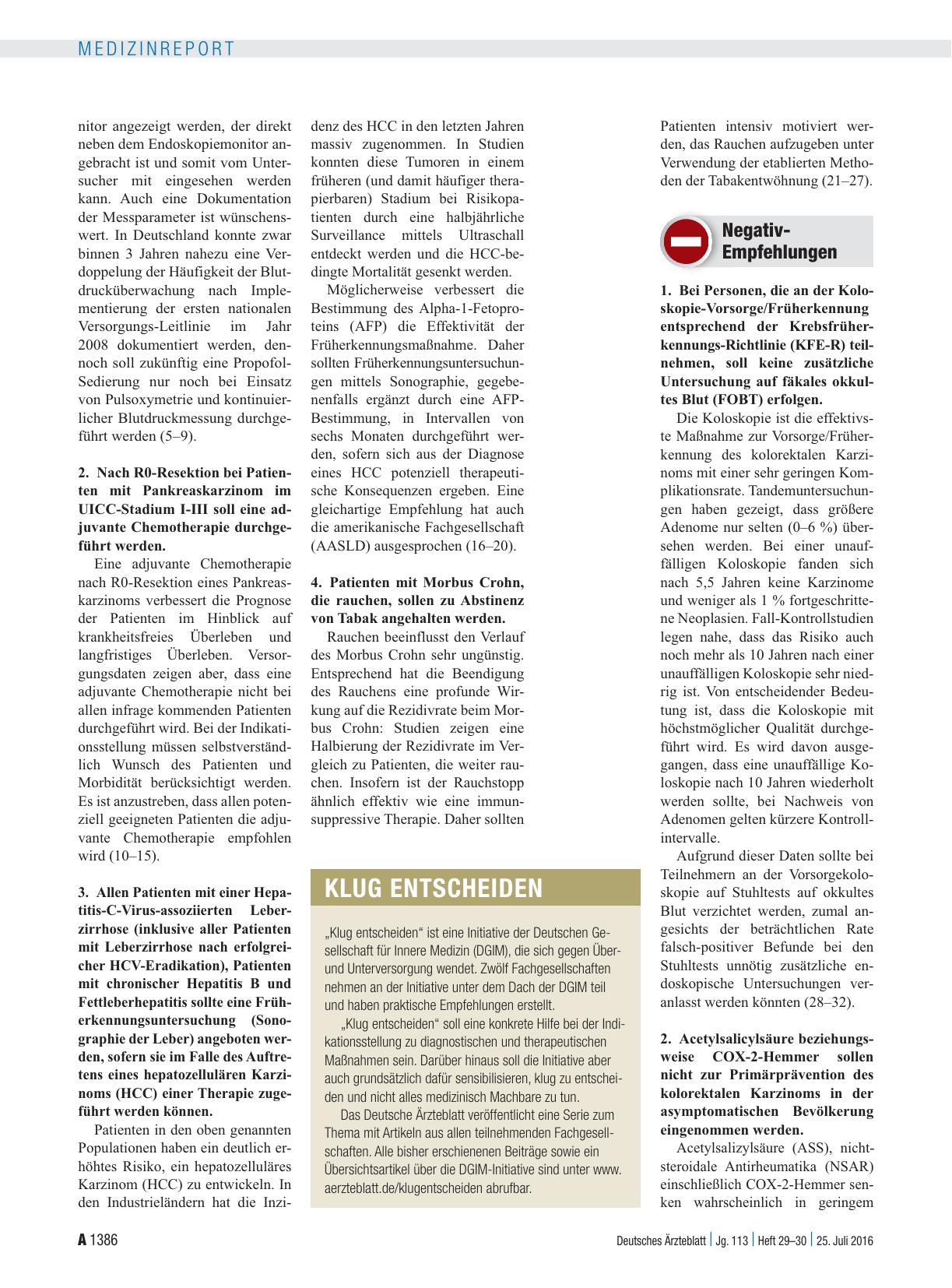 Vorschauseite 2: Klug entscheiden: . . . in der Gastroenterologie
