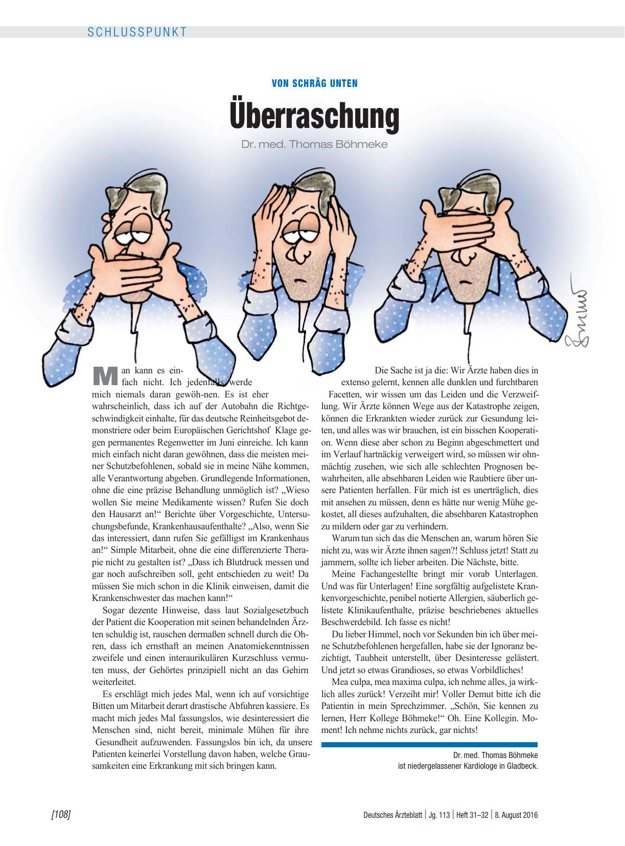 Vorschauseite 1: Von Schräg unten: Überraschung
