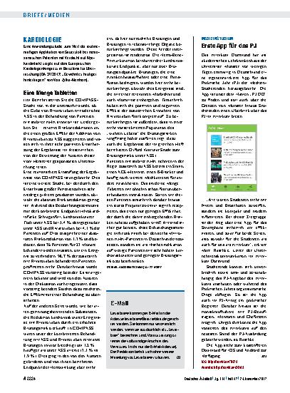 Vorschauseite 1: Kardiologie: Eine Menge Tabletten