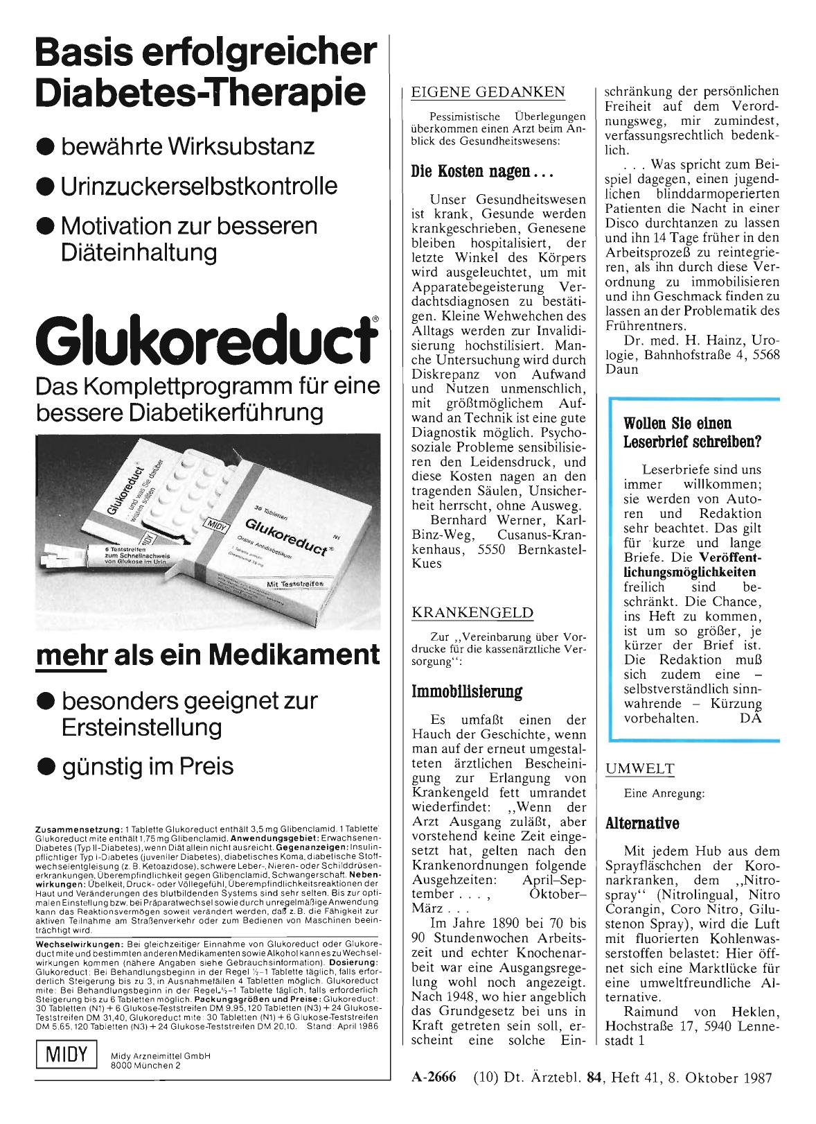 Vorschauseite 1: UMWELT: Alternative
