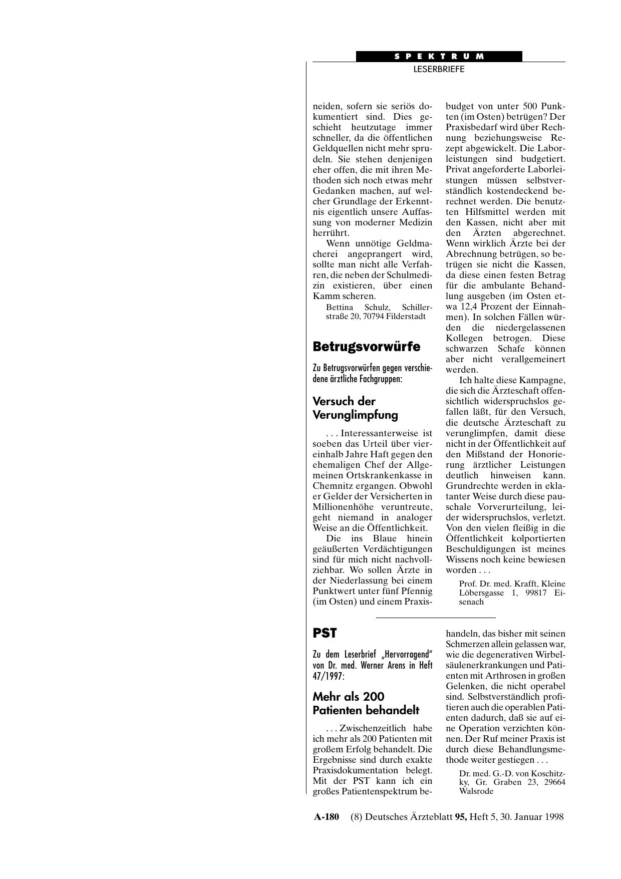 Vorschauseite 1: Betrugsvorwürfe: Versuch der Verunglimpfung