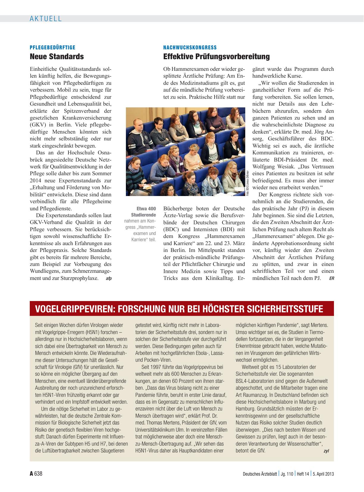 Vorschauseite 1: Nachwuchskongress: Effektive Prüfungsvorbereitung