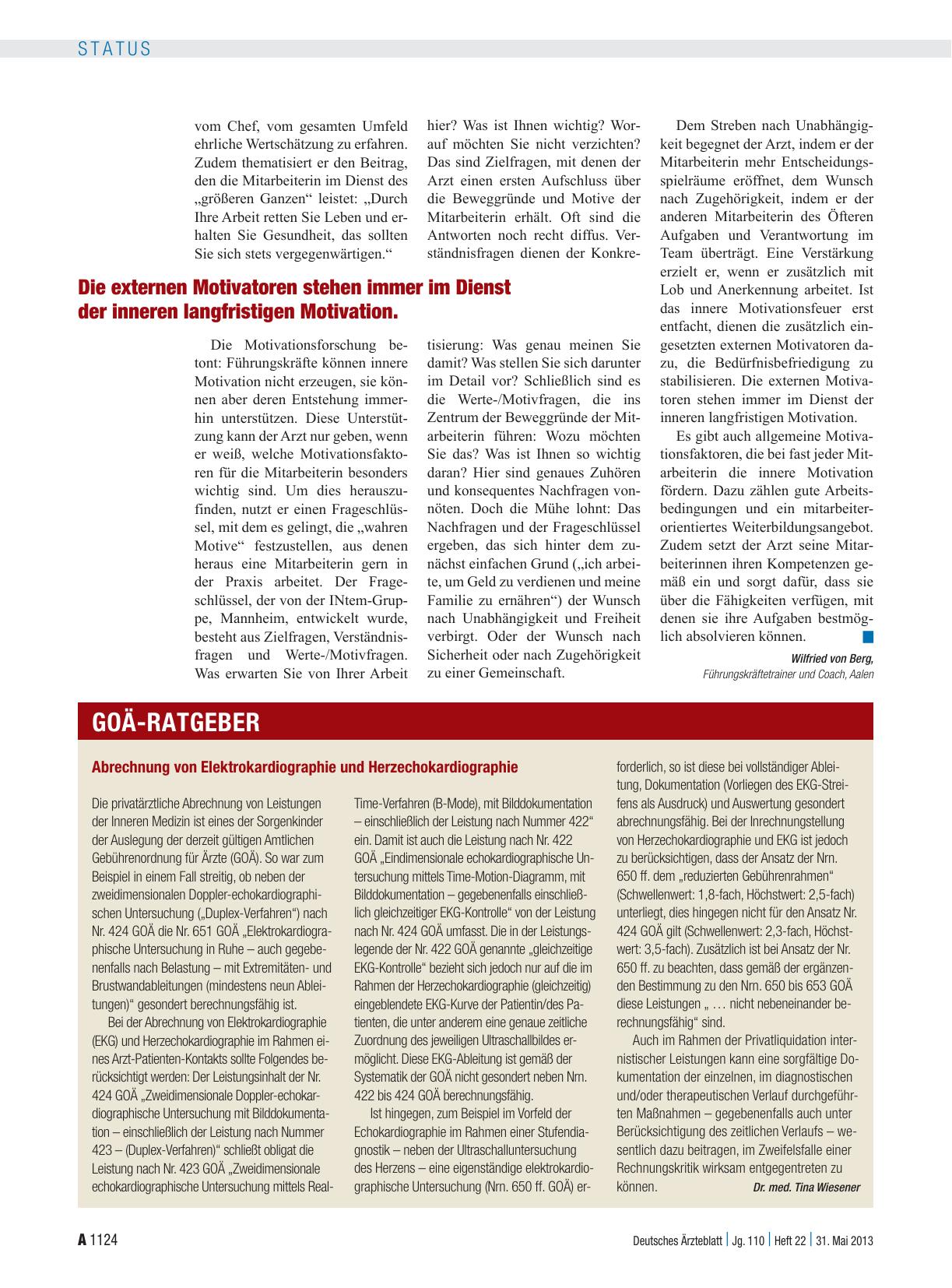Vorschauseite 1: Abrechnung von Elektrokardiographie und Herzechokardiographie