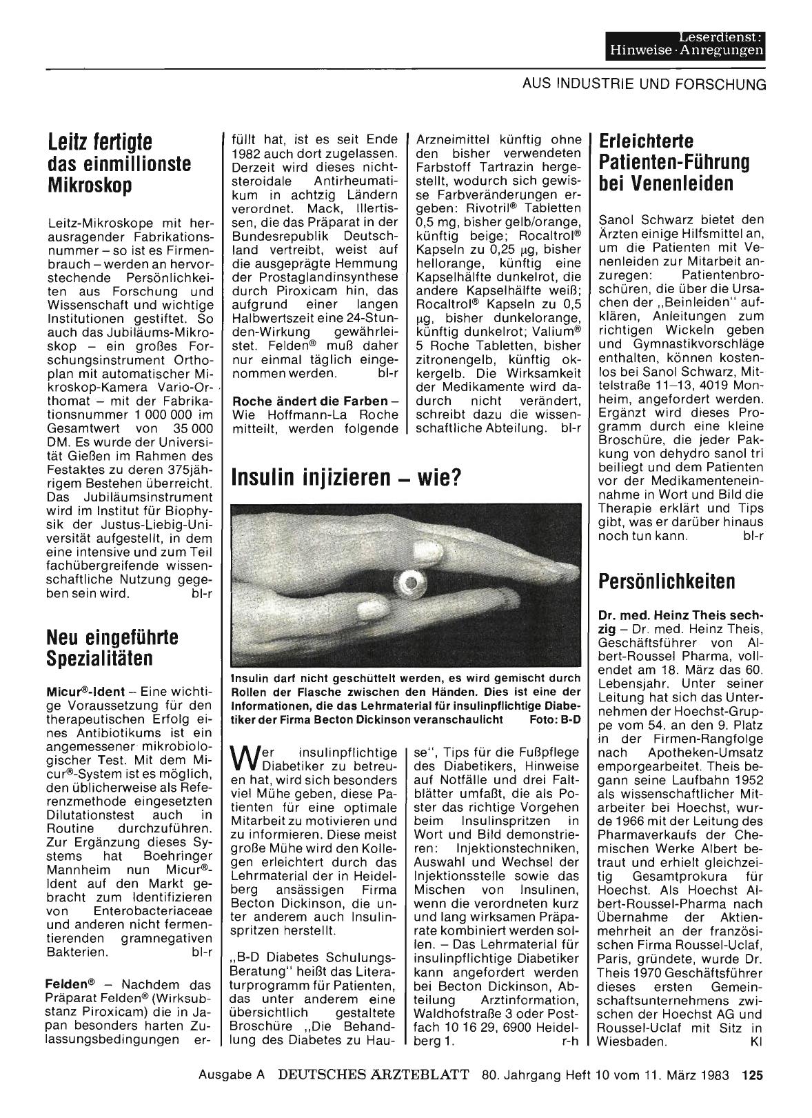 Vorschauseite 1: Lenz fertigte das einmillionste Mikroskop