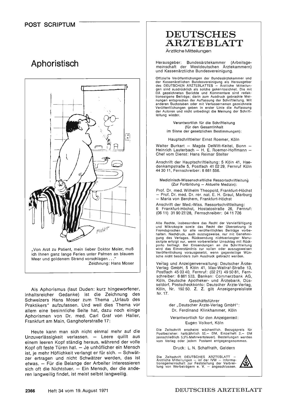 Vorschauseite 1: Aphoristisch
