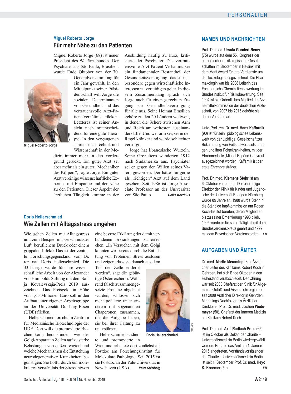 Vorschauseite 1: Aufgaben und Ämter