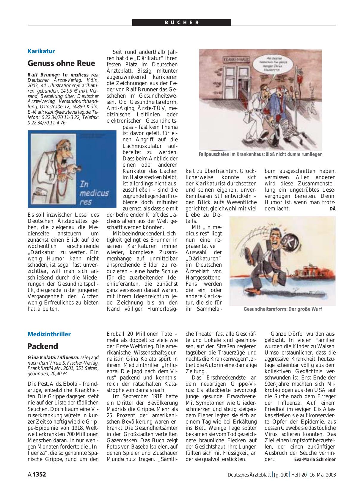 Vorschauseite 1: Influenza