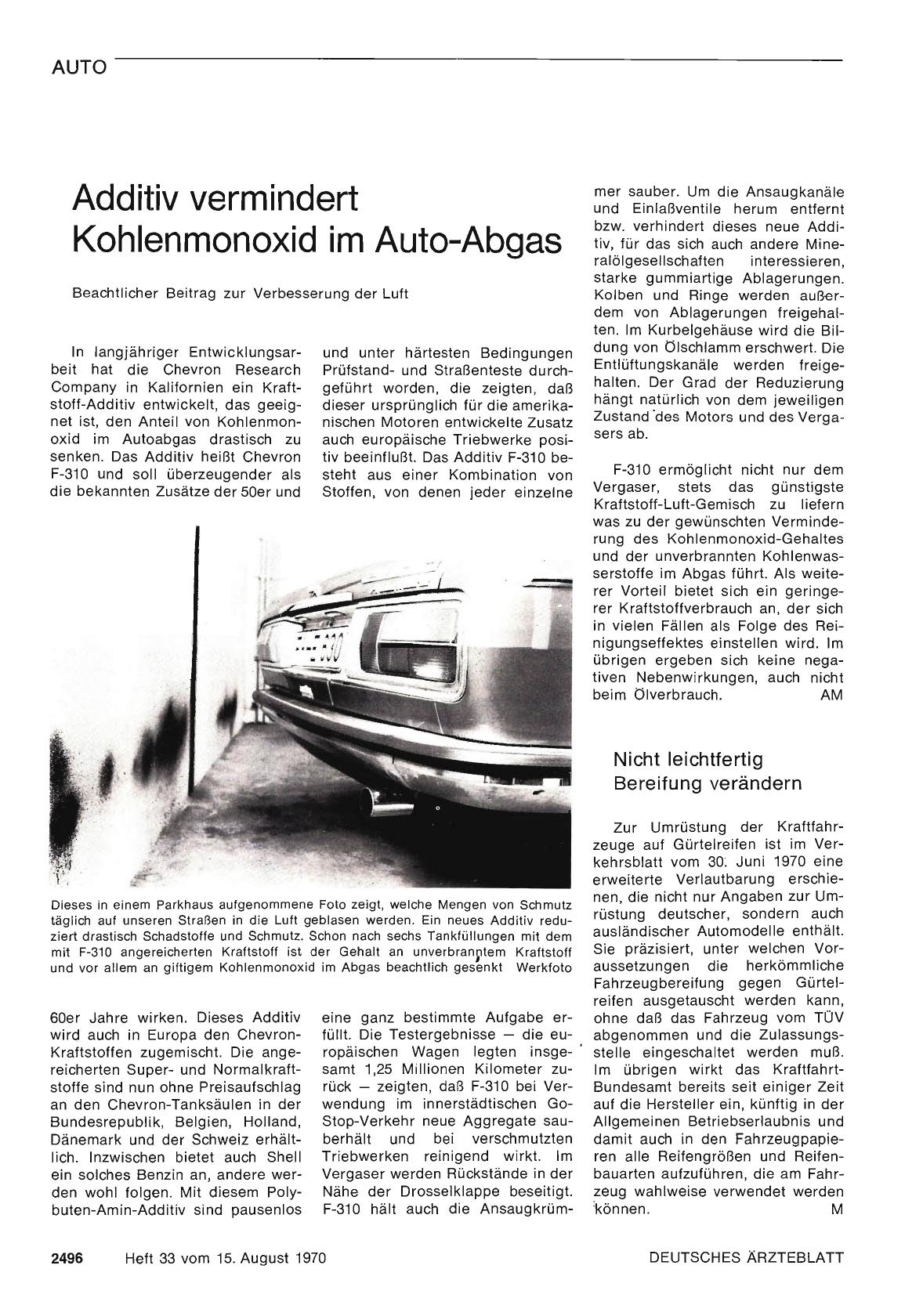 Vorschauseite 1: Nicht leichtfertig Bereifung verändern