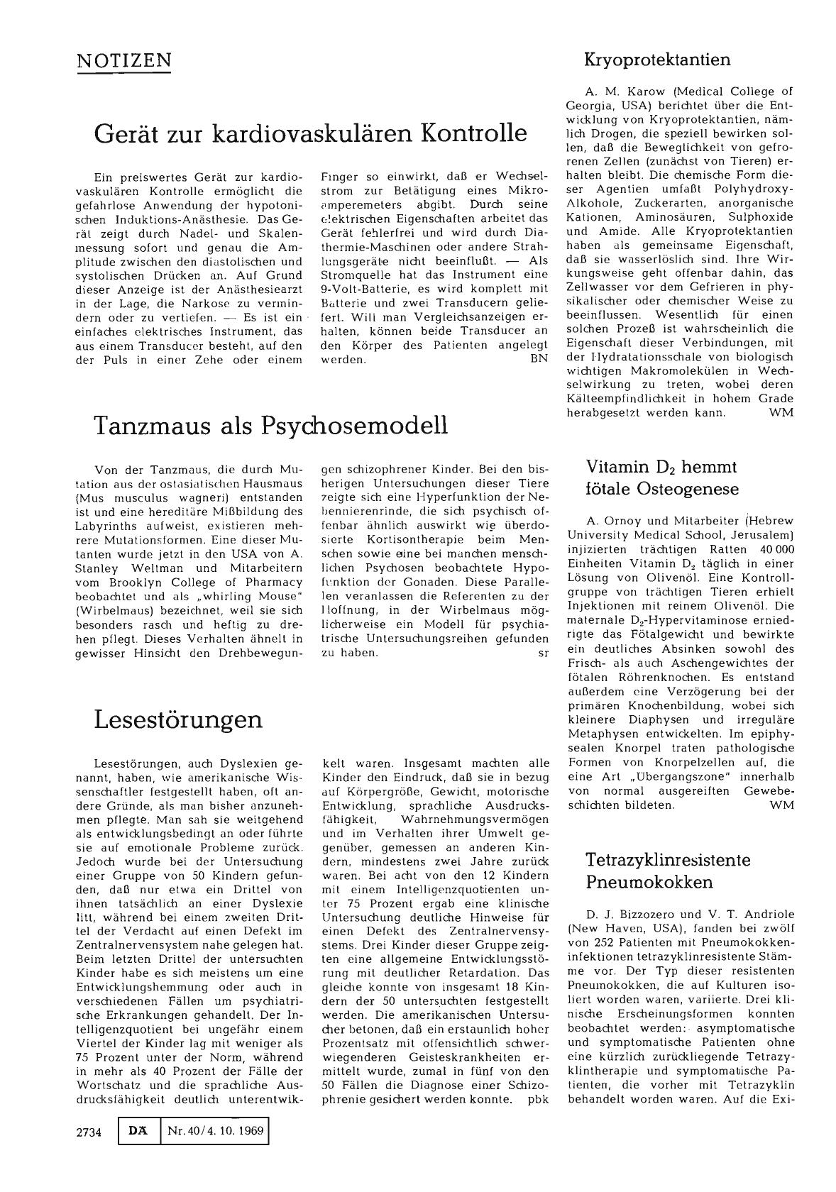 Vorschauseite 1: Lesestörungen