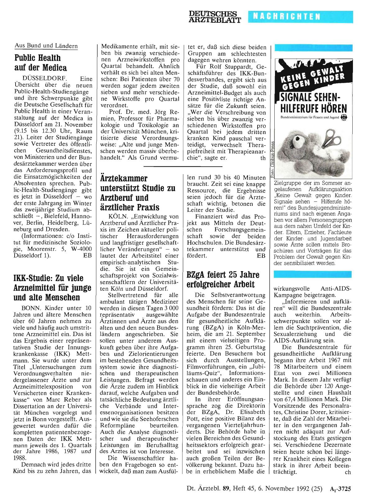 Vorschauseite 1: Signale sehen – Hilferufe hören