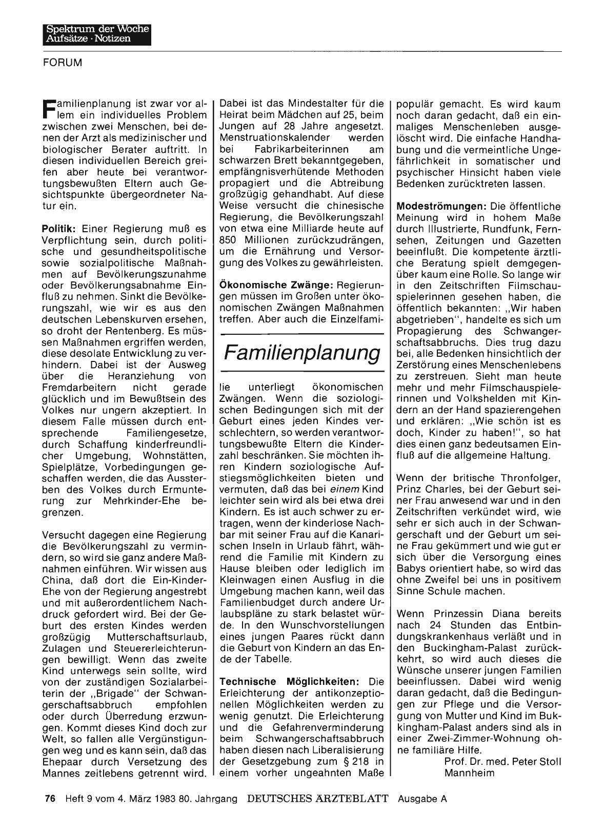Vorschauseite 1: Familienplanung