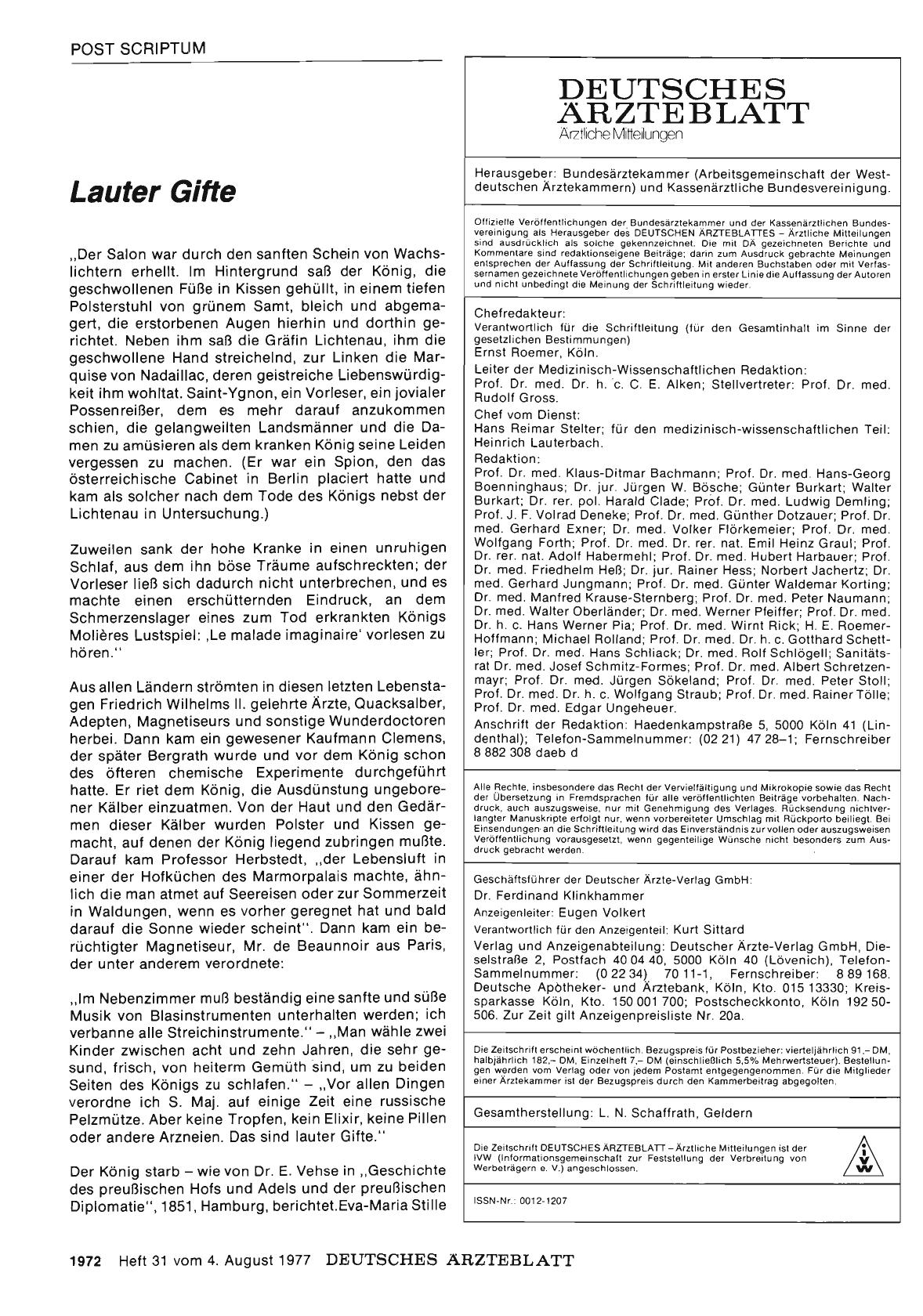 Vorschauseite 1: Lauter Gifte