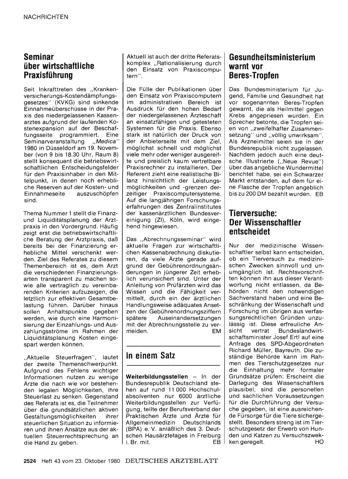 Vorschauseite 1: In einem Satz: Weiterbildungsstellen