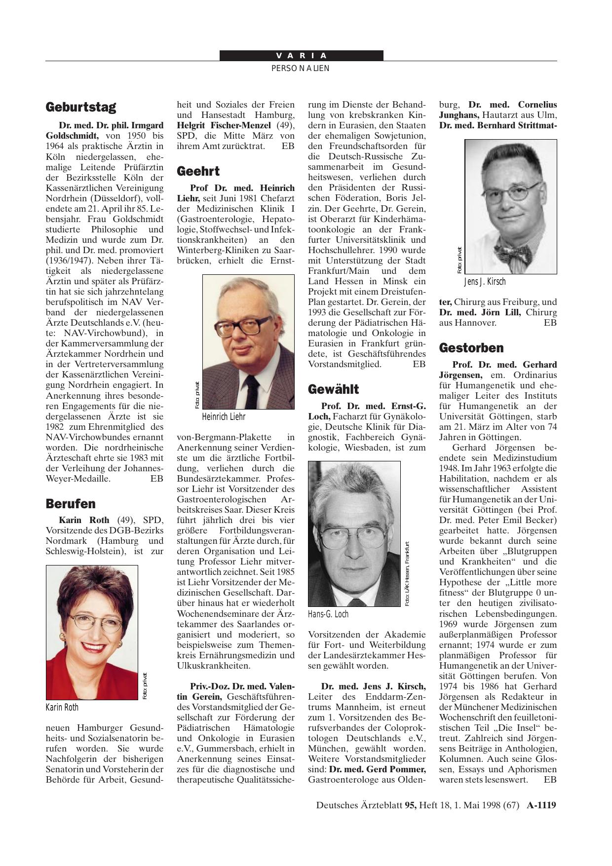 Vorschauseite 1: Berufen