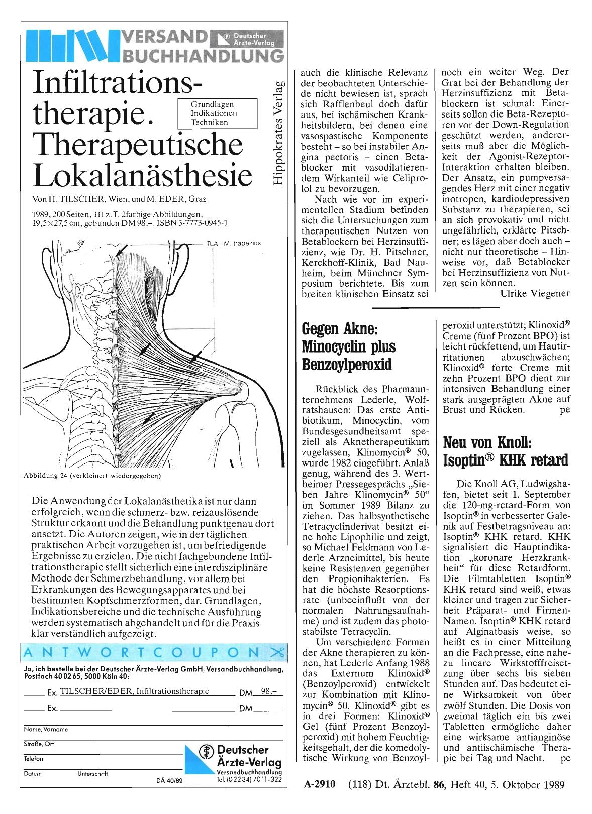 Vorschauseite 1: Neu von Knoll: Isoptin® KHK retard