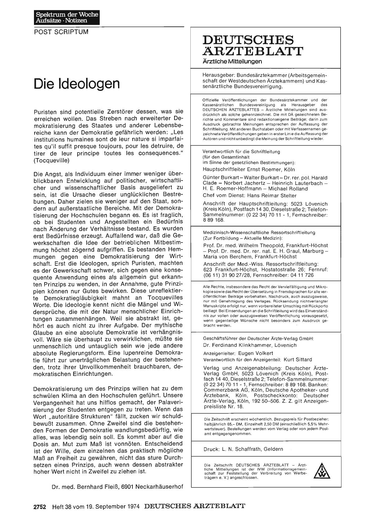 Vorschauseite 1: Die Ideologen