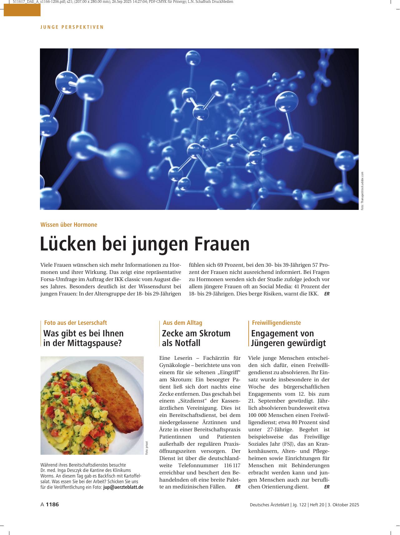 Vorschauseite 1: Freiwilligendienste: Engagement von Jüngeren gewürdigt