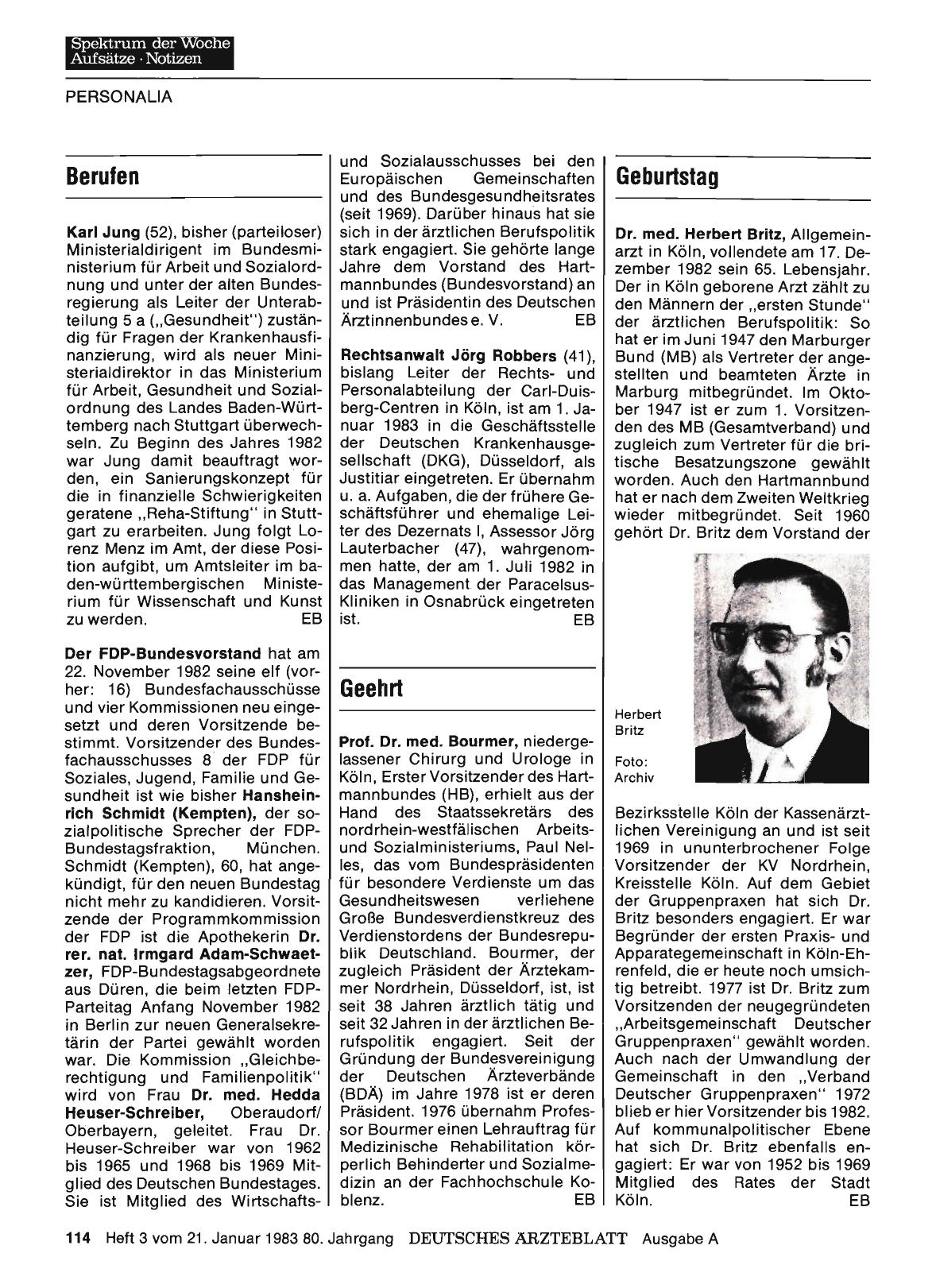 Vorschauseite 1: Berufen