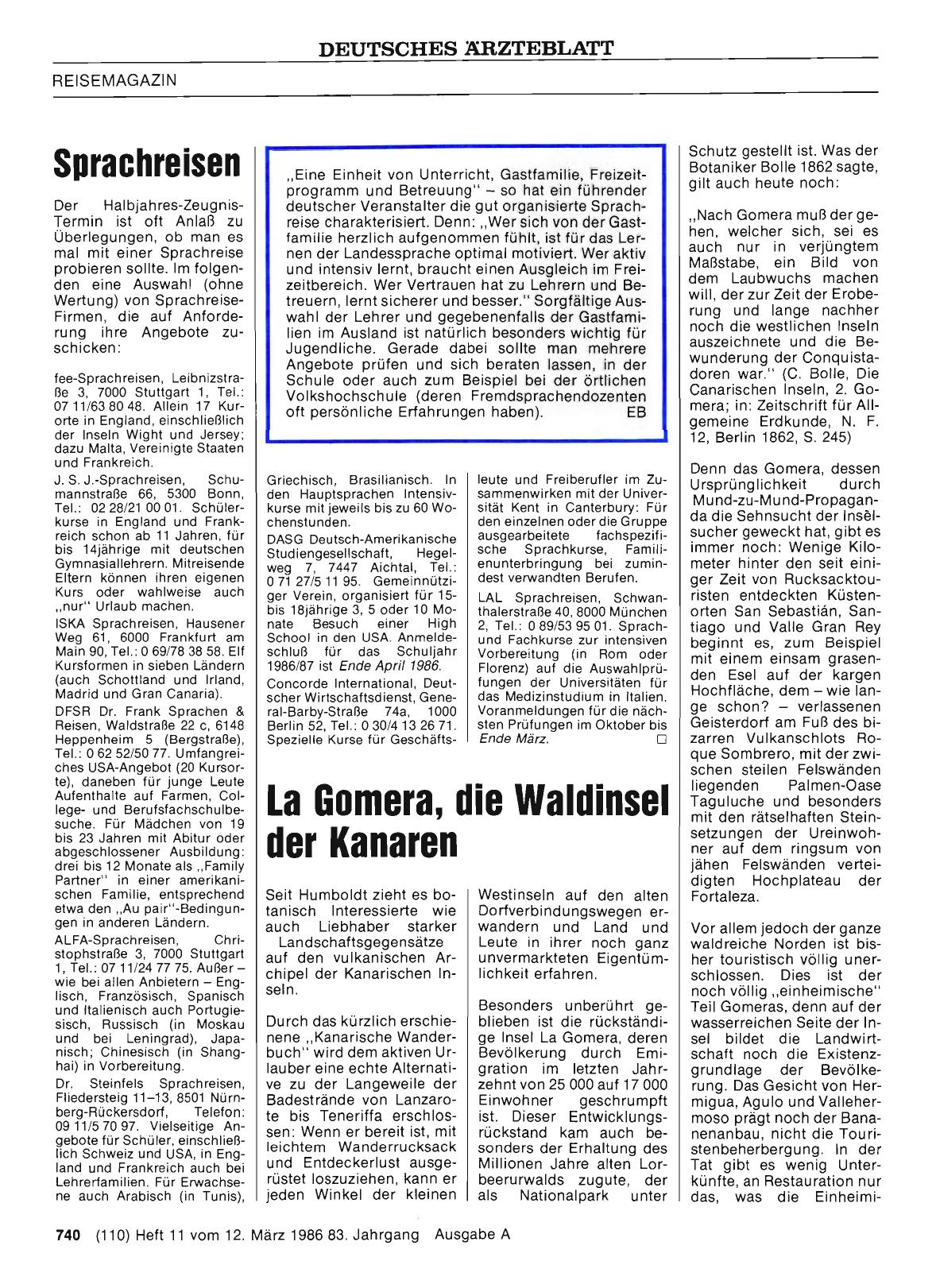 Vorschauseite 1: La Gomera, die Waldinsel der Kanaren