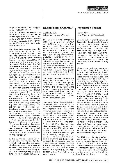 Vorschauseite 1: Psychiater-Porträt