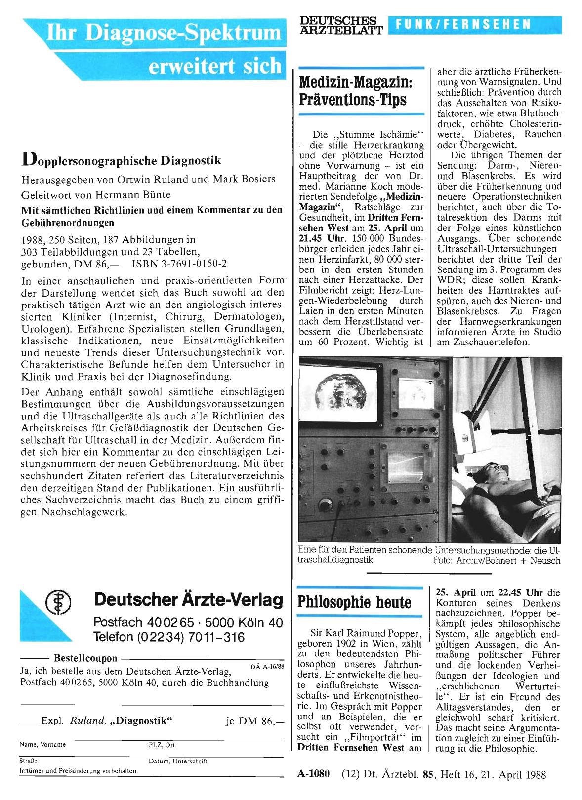 Vorschauseite 1: Philosophie heute