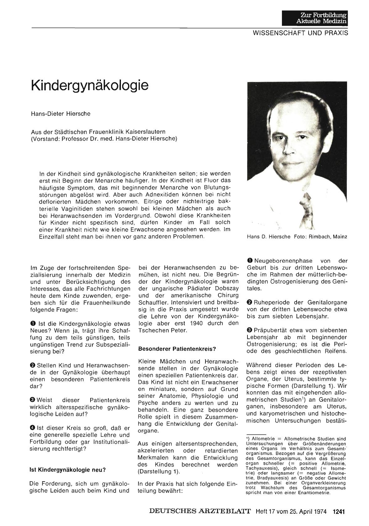 Vorschauseite 1: Kindergynäkologie
