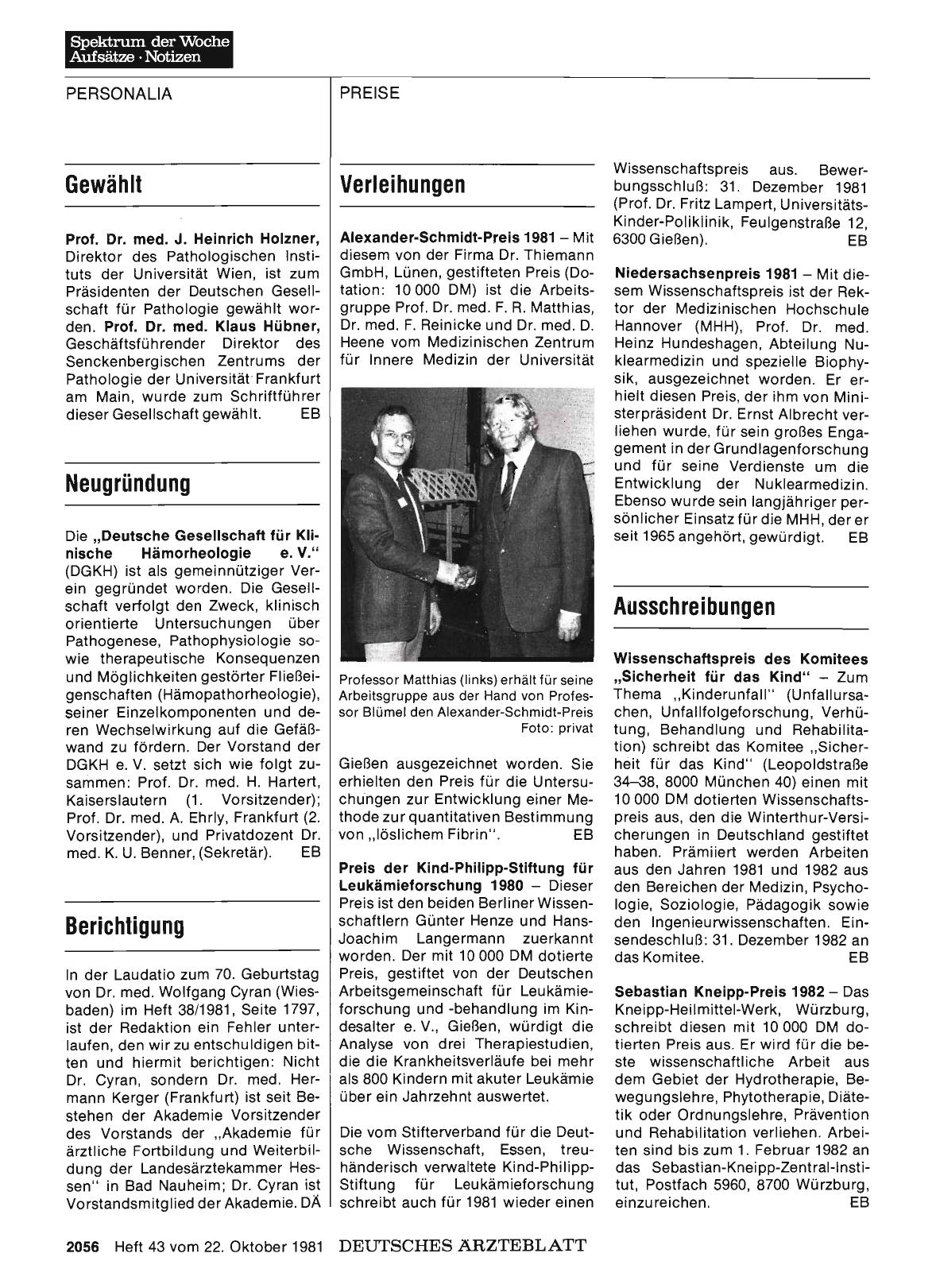 Vorschauseite 1: Gewählt