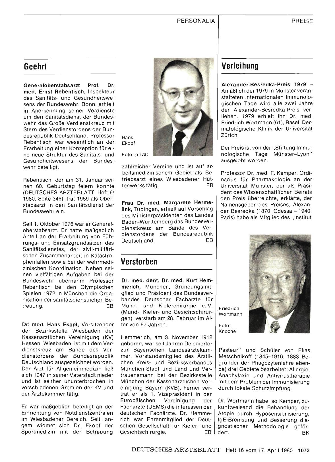 Vorschauseite 1: Verleihung
