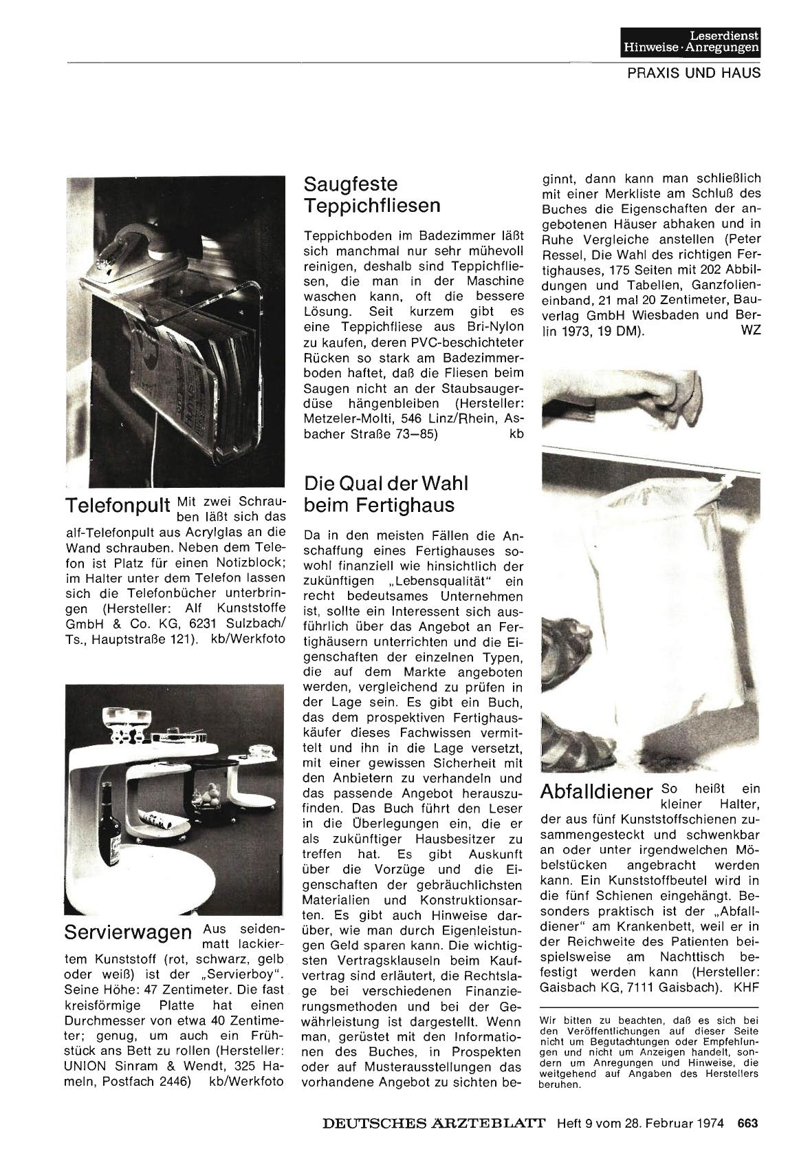 Vorschauseite 1: Servierwagen