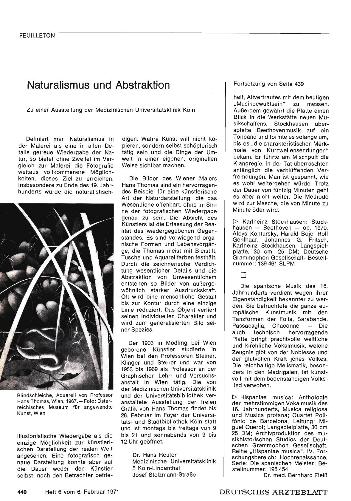 Vorschauseite 1: Naturalismus und Abstraktion