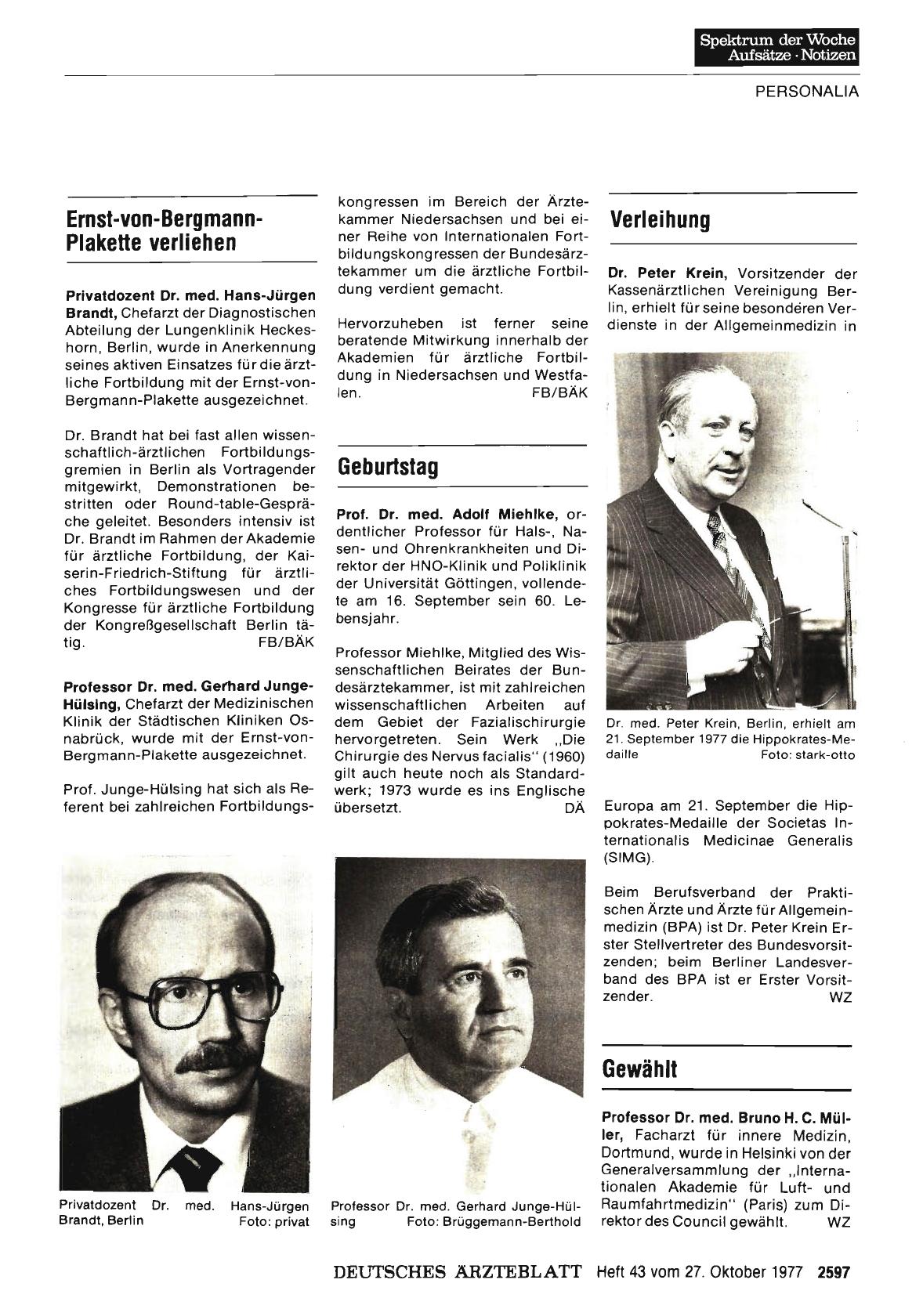 Vorschauseite 1: Gewählt